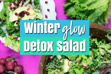 Winter Glow Detox Salad (Gluten Free, Paleo, Vegan) | Healthy Salad Recipes