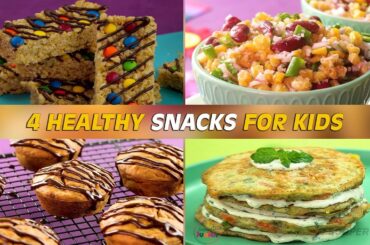 4 Healthy Snacks For Kids By SooperChef