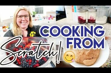 🚨 EPIC WEEKEND PREP! ✔ MEAL PREP FROM SCRATCH 😀 INSTANT POT YOGURT + HOMEMADE BREAD