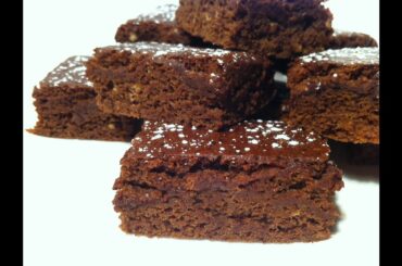 HOW TO MAKE CHOCOLATE BROWNIES: Low calorie / low fat