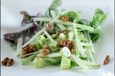 Waldorf Salad Recipe _ How to Make Waldorf _ Healthy Salad