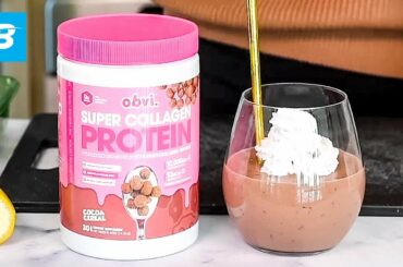 Cocoa Lovers Smoothie Recipe | Obvi Super Collagen Protein
