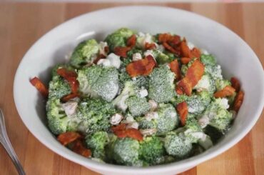 Healthy Summer Salad - Broccoli Salad Recipe