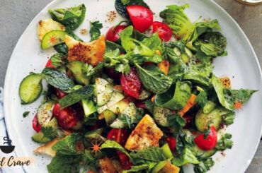 Best Diet Fattoush Salad Recipe | Healthy Salad for foody Fitness Freaks