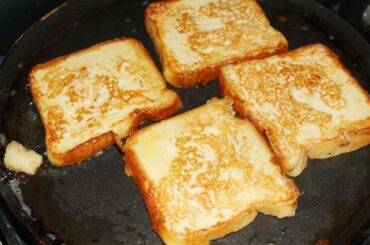 Egg Toast Healthy Breakfast Recipe | Egg Bread Toast Recipe - Village Food Recipes