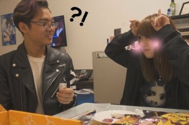 Trying out the Japanese Snacks with a 3D Girl...