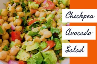 how to make salad - Weight loss chickpea avocado | chickpea avocado salad | healthy salad recipes