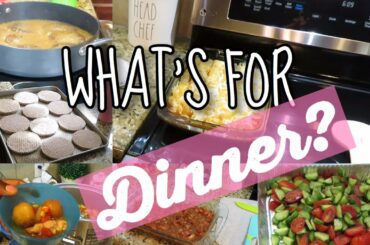 What’s For Dinner | Easy & Budget Friendly Meals | Easy Family Recipes | Real Life Meals