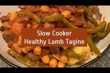 Slow Cooker Healthy Lamb Tagine Recipe | Budget Family Meal Ideas