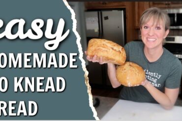 EASY HOMEMADE BREAD | HOW TO MAKE ARTISAN BREAD ON A BUDGET | PANTRY CHALLENGE