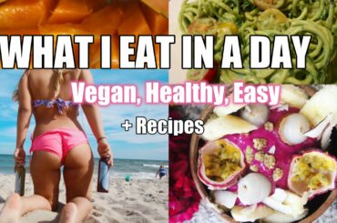 WHAT I EAT IN A DAY #2 // Vegan, Healthy, Easy, Cheap + Recipes