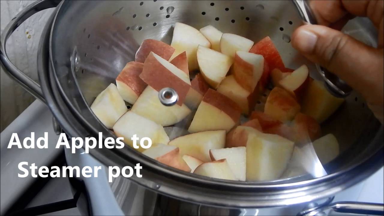Healthy Baby Food Recipe – How to Make Homemade Apple Puree l Applesauce l 4+ or 6+ months Healthy Baby Food Recipe - How to Make Homemade Apple Puree l Applesauce l 4+ or 6+ months