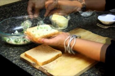 Grilled Tofu / Paneer Sandwich Recipe Healthy Indian Vegetarian Snacks Appetizers Breakfas