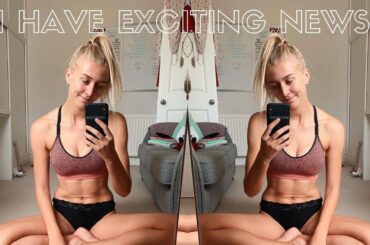 Healthy Meals, HIIT Workout & Exciting News! | What I Eat In A Day | AD