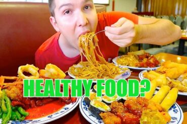 How to eat healthy meals at a buffet / What to buy at a Chinese restaurant!