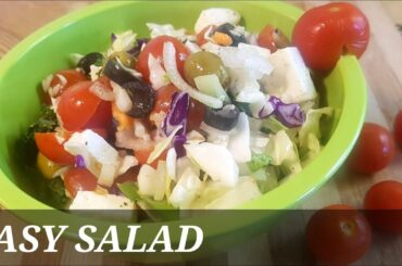 Easy Salad | Healthy Salad | weight loss salad Quite delicious Recipe By Uroosa'skitchen #Easysalad
