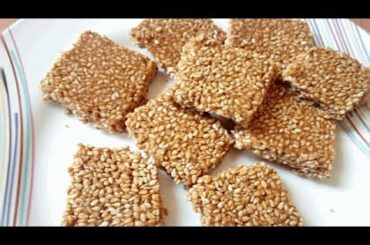 Ellumittai / எள்ளு மிட்டாய் / Ellu mittai Recipe in Tamil / Sesame candy/Healthy snacks for Kids