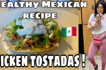 Healthy Mexican Chicken Tostadas (fat-loss recipes)