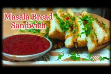 Masala Bread Sandwich | Healthy Dish | Leave Nothing
