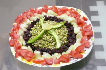 healthy salad decoration/salad decorationsmoong|tomato|cucumber 🍅🍅2🍅🍅