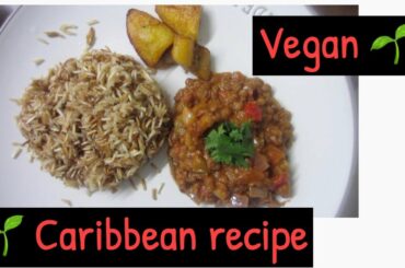 VEGAN CARIBBEAN FOOD MADE EASY HEALTHY SIMPLE RECIPES
