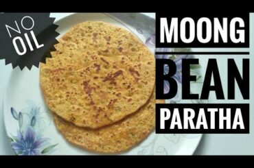 No oil Moong bean paratha |children tiffin recipe |healthy breakfast recipe | by Poonam's kitchen||
