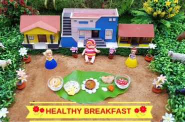 Healthy Breakfast Recipe | How to prepare Healthy Breakfast | EP#61 | Tiny Chutti Cooking