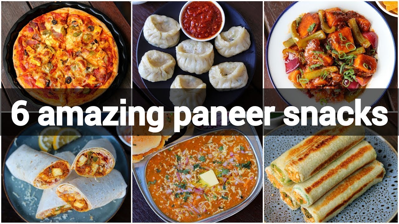 6 paneer snacks recipes | healthy paneer snacks for kids | paneer starters list.. 6 paneer snacks recipes | healthy paneer snacks for kids | paneer starters list..
