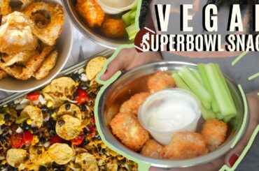 EASY AND CHEAP VEGAN SUPERBOWL FOOD: 3 Quick Vegan Superbowl Snack Ideas | veggieonpennies