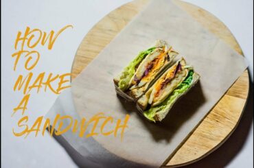 HOW TO MAKE SIMPLE AND EASY WANPAKU SANDWICH
