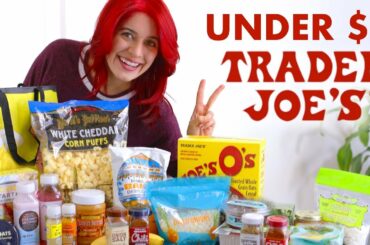 BEST Trader Joe's Products Under $2 | Healthy Trader Joes Haul