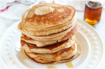 Healthy Banana Pancake Recipe: easy paleo recipe