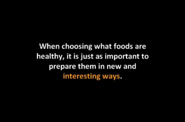 Quick And Healthy Foods Recipes | Quick Healthy Recipes