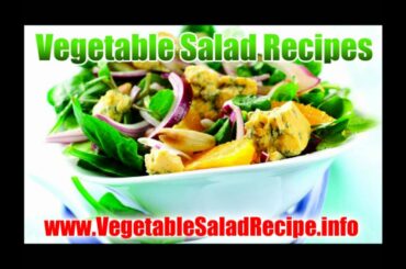 Healthy Salad Recipes - Weight Loss - Vegetables - Raw Food