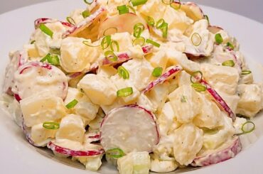 How to Make Creamy Potato Salad | Healthy Recipe (tagalog)