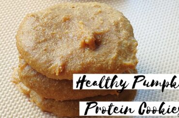 Healthy Pumpkin Protein Cookies {low-carb, clean-eating friendly}