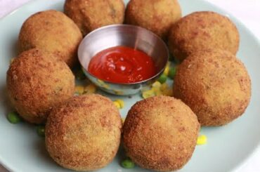 Potato Cheese Burst  | Crispy Potato spinach Balls By Cook With Nancy