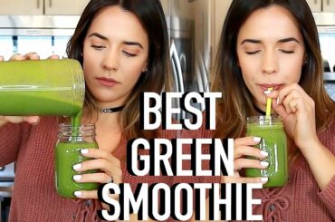 BEST GREEN SMOOTHIE RECIPE FOR WEIGHTLOSS!