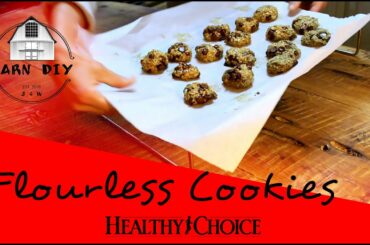 BarnDIY - No-Flour Banana Cookies Healthy snack