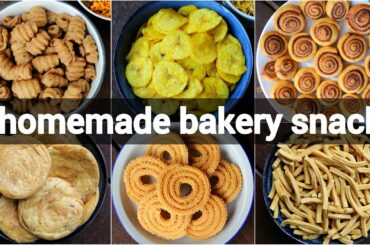 6 homemade bakery snacks for kids | crispy evening tea time snacks | jar snacks