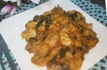 How To Make Nigerian  Yam Porridge For  Weight Loss/ Healthy Yam Porridge Without Palm Oil