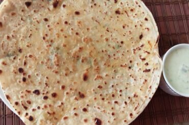 Aloo paratha Healthy n crispy cooked in mustard oil/ potato filled bread/ aloo paratha by Sana