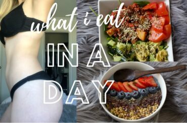 WHAT I EAT IN A DAY | Healthy meals