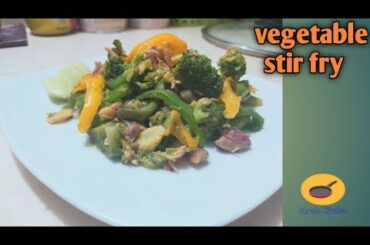 Diet Recipe For Weight Loss//Vegetable Stir Fry
