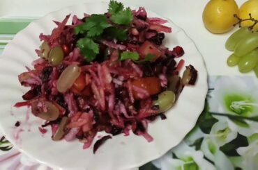 यह स्वादिष्ट सलाद आप बार बार बनाकर खाओगे | Salad Recipe | Salad Dressing Recipe | Geeta's kitchen