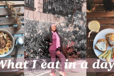 WHAT I EAT IN A DAY|  Ice coffee ,easy, fast and healthy food 🥑🤤ايش اكل في يوم  ، صحي سريع ولذيذ