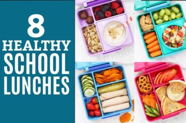 8 Healthy School Lunch Ideas