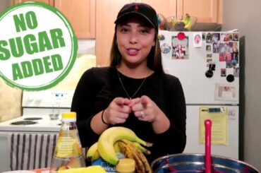 HEALTHY BANANA BREAD | NO SUGAR! NO BUTTER! (EASY)