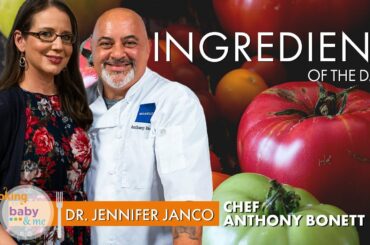 Grilled Cheese with TOMATOES | Chef Anthony Bonett | Cooking for Baby & Me