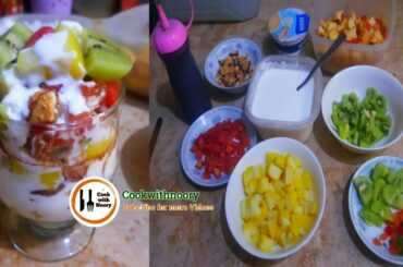Fruit Salad  Easiest Way to Make Fruit Salads | 5 minute craft For  kids  #FRUITPARFAIT